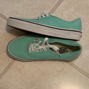 Teal Vans